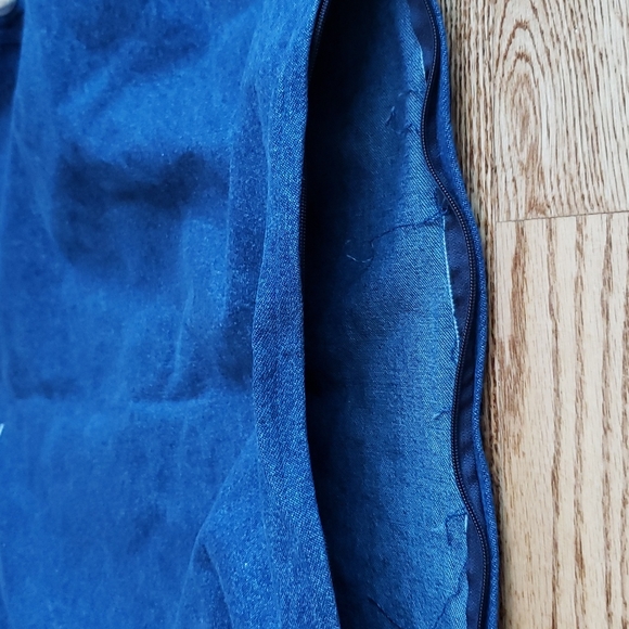 NWT Cotton Concepts Nautical Embroidered Anchor Throw Cushion Pillowcase Decor - Picture 8 of 8